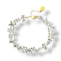 Bracelet " cristal ivoire "