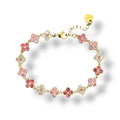 Bracelet " rosé white "