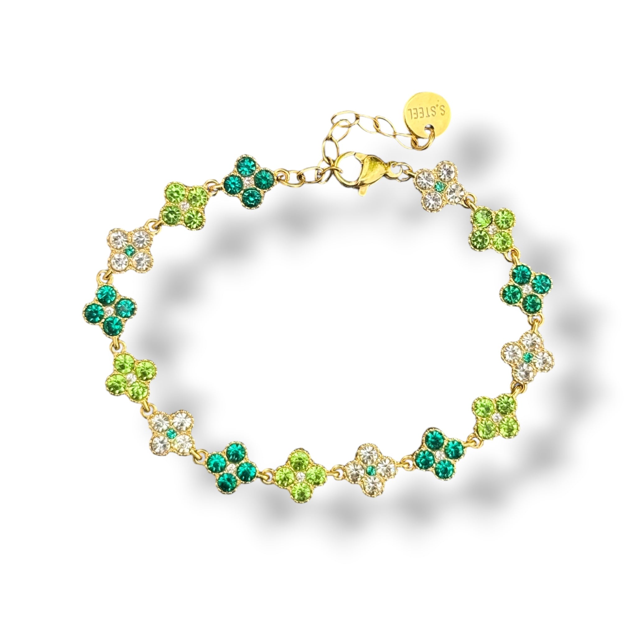 Bracelet " vert claire "